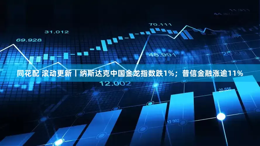 同花配 滚动更新丨纳斯达克中国金龙指数跌1%；普信金融涨逾11%